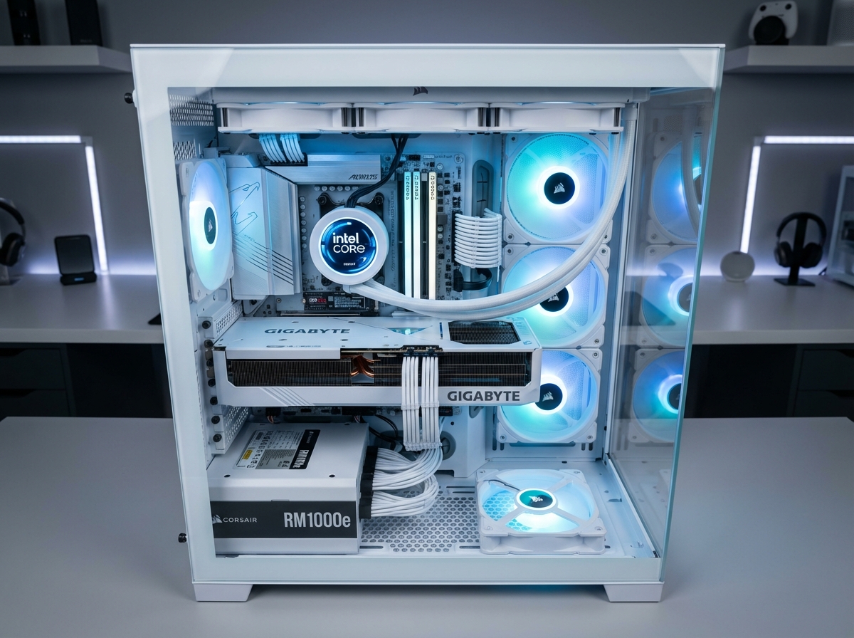 Intel White - View 2